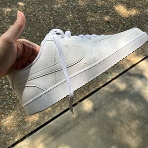 New in Box Men’s Nike Court Vision Lo White Size 14